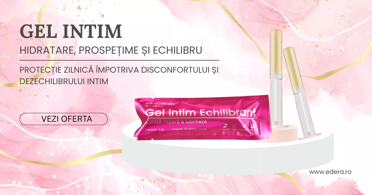 Gel intim - hidratare, prospețime și echilibru - EDERA.ro