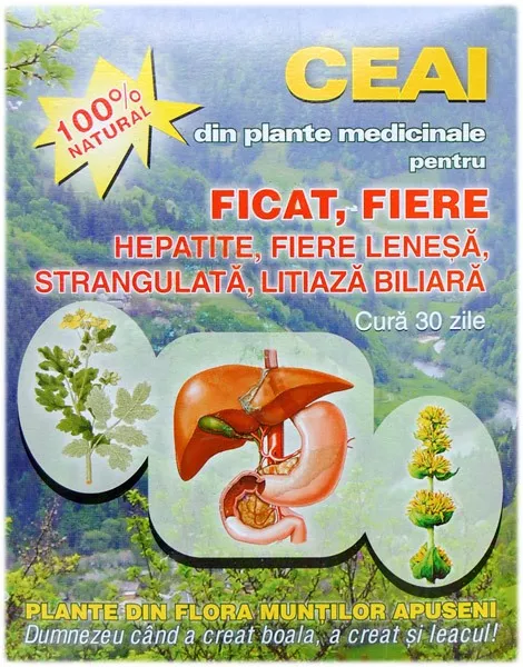 Pachet Afecțiuni ale Ficatului / Fiere / Hepatite