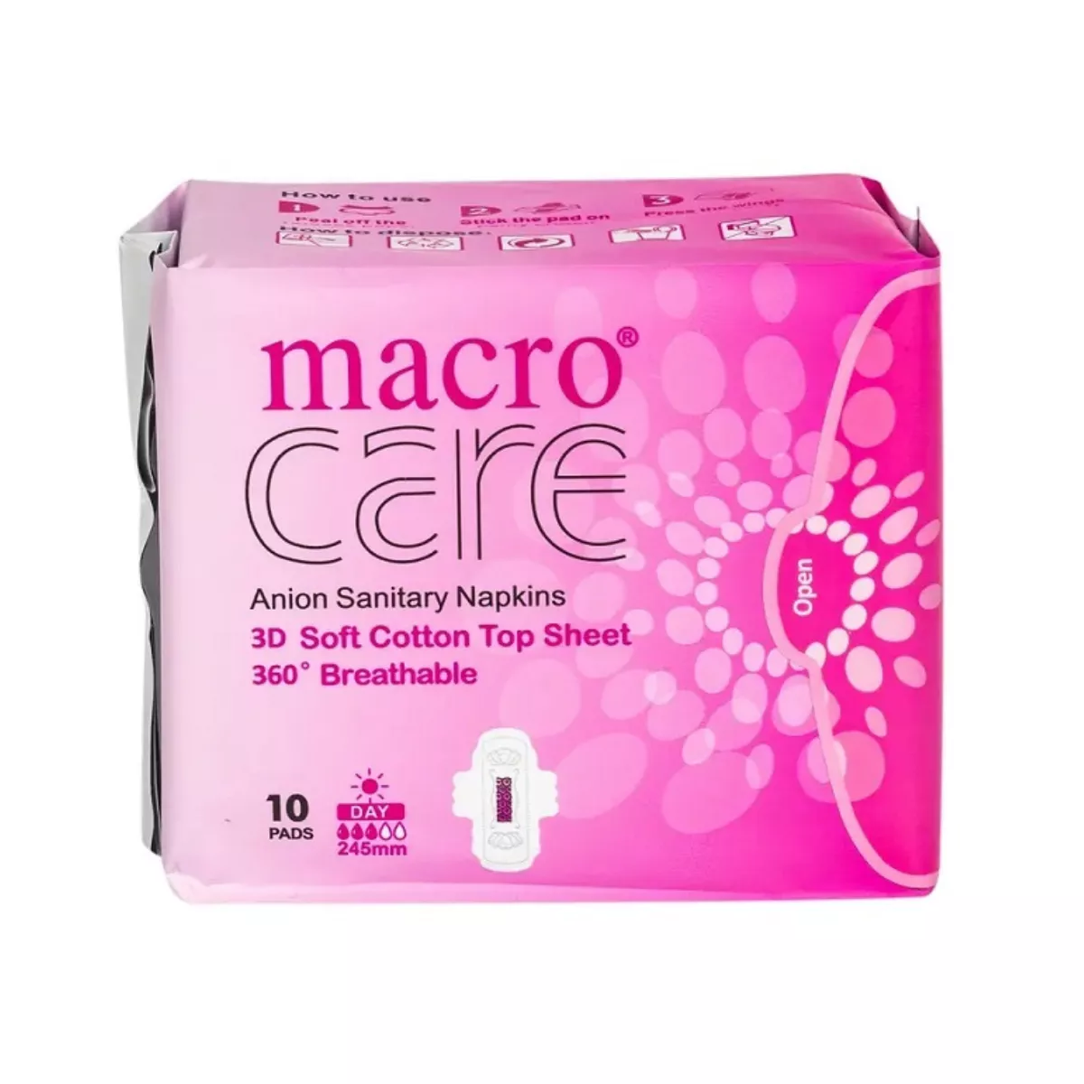 Absorbante Macro Care de Zi 10 bucăți/pachet, [],edera.ro