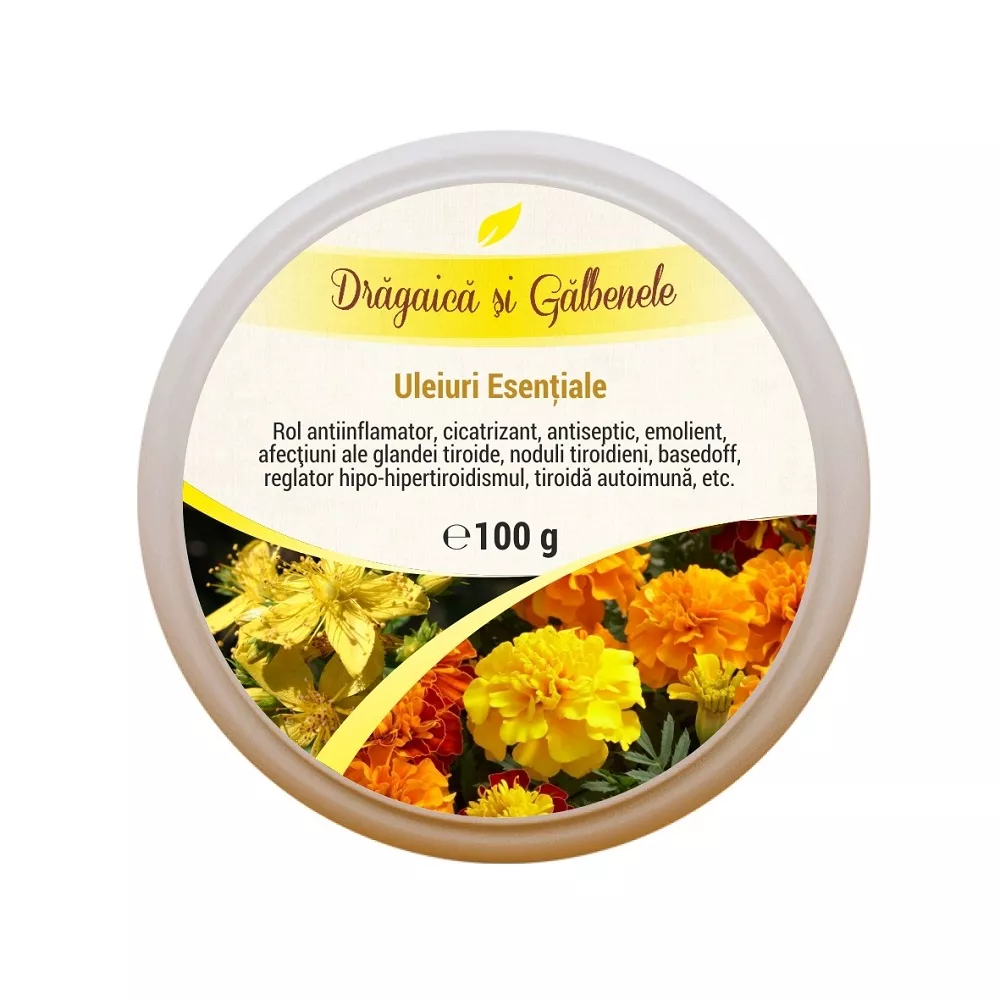 Alifie Dragaică și Gălbenele, Uleiuri Esențiale 100 gr. 
 , [],edera.ro