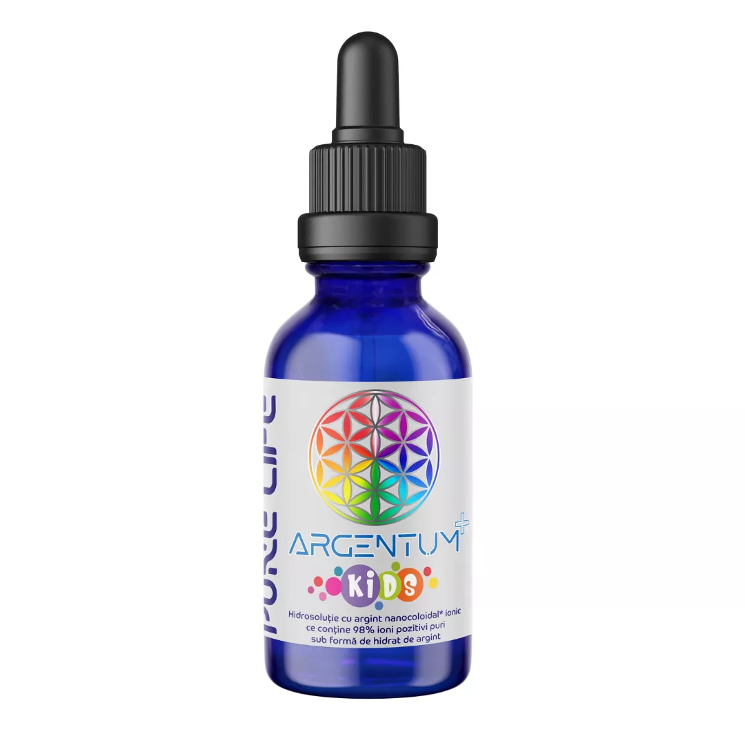 ARGENTUM+&reg; KIDS 15ppm 30 ml cu pipetă, [],edera.ro