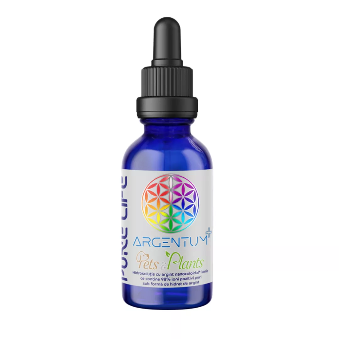 ARGENTUM+ Pets & Plants 10ppm 30 ml cu pipetă, [],edera.ro