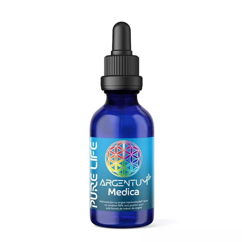 Argentum+® Medica, 49ppm 60 ml cu pipetă, [],edera.ro