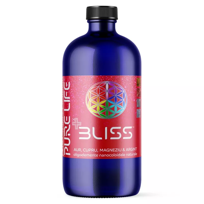BLISS™ Aur, Cupru, Magneziu şi Argint  35ppm 480 ml, [],edera.ro