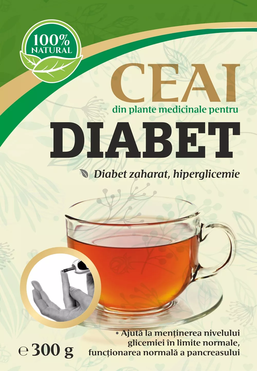 Ceai pentru Diabet 300 gr., [],edera.ro