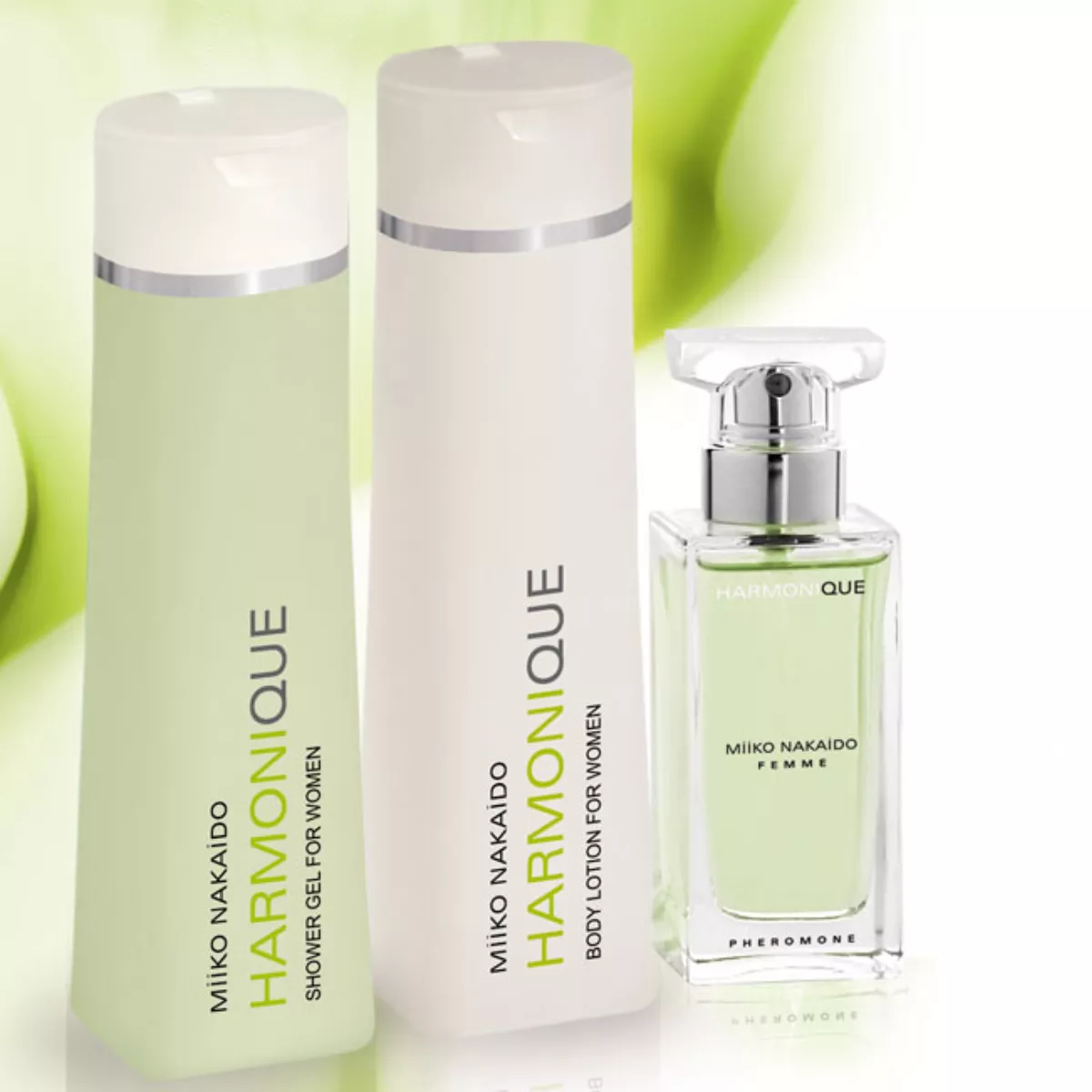 Set Harmonique &ndash; Parfum + Gel de duș + Loțiune de corp cu feromoni, [],edera.ro