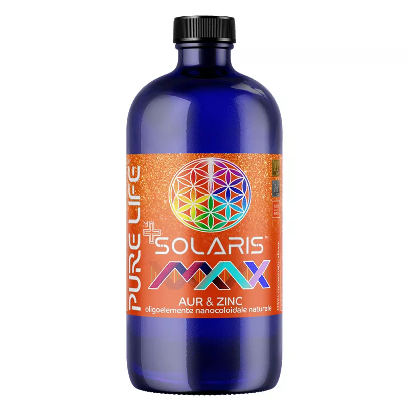 SOLARIS™ MAX Aur şi Zinc 77ppm 480 ml , [],edera.ro