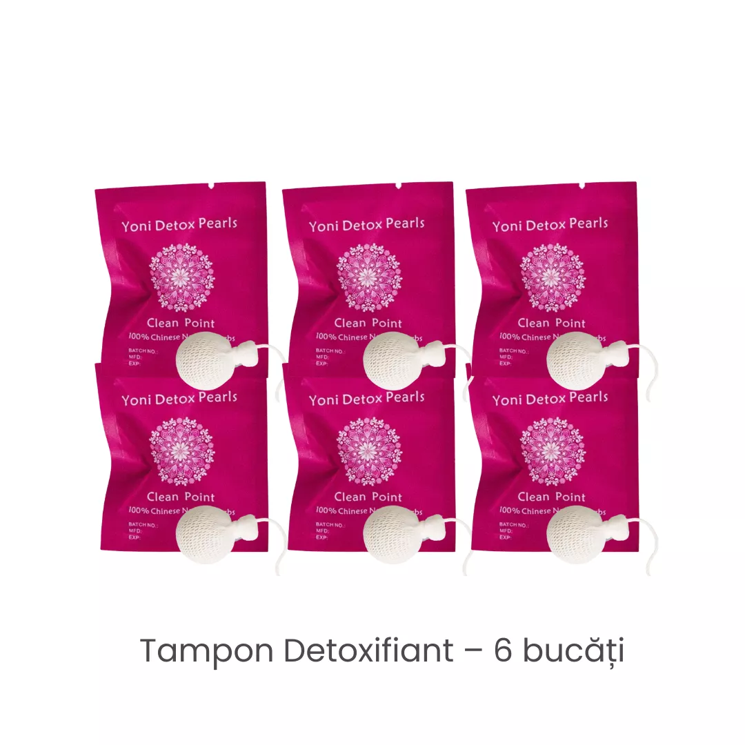 Tampon Intim Detoxifiant &ndash; 6 bucăți, [],edera.ro