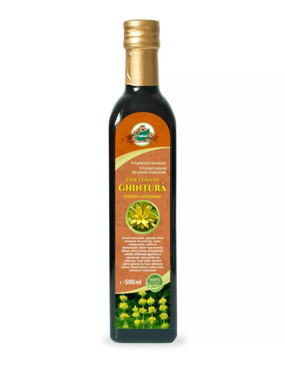 Tinctură de Ghinţură 500 ml, [],edera.ro