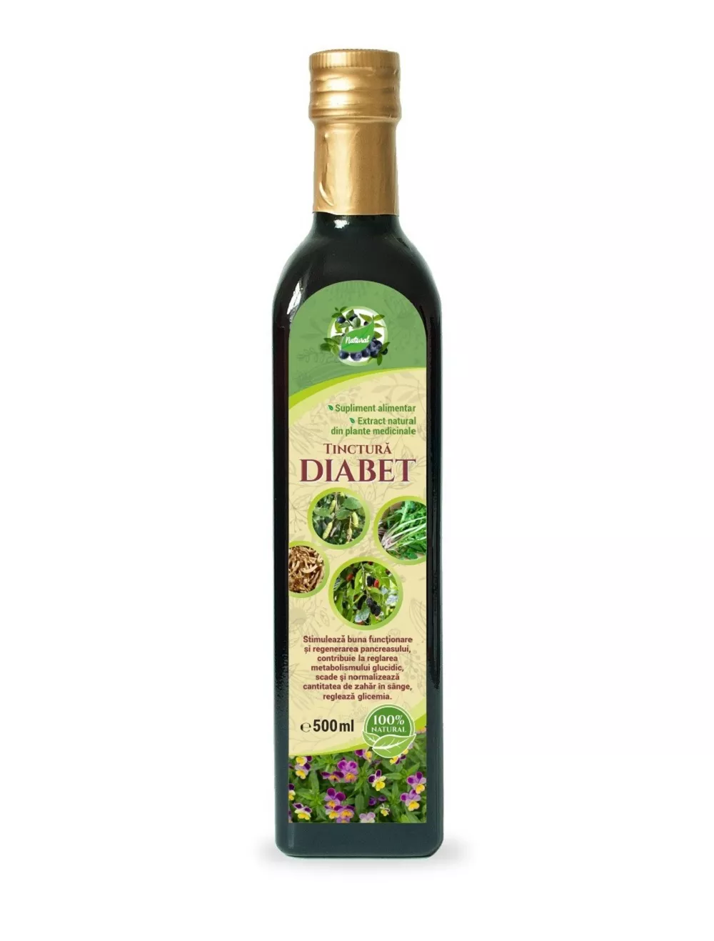 Tinctură pentru Diabet 500 ml, [],edera.ro