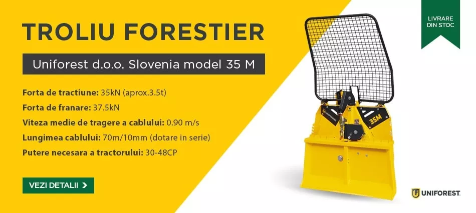 Troliu forestier Model  35M Uniforest 