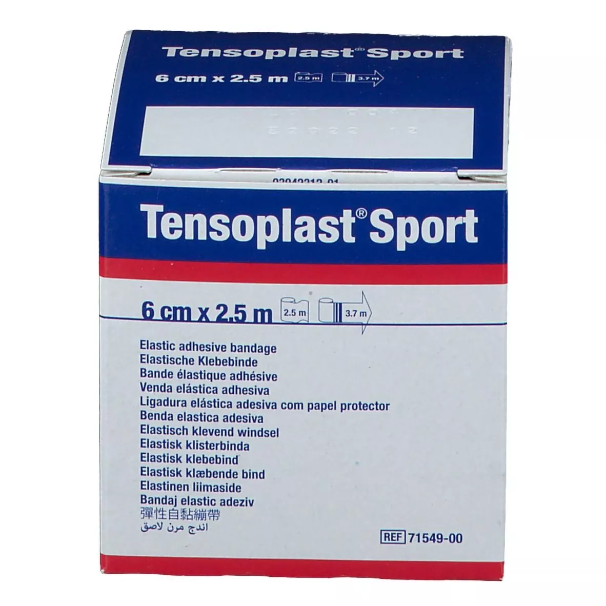 Bandaj adeziv elastic Tensoplast Sport 3cm x 2.5cm