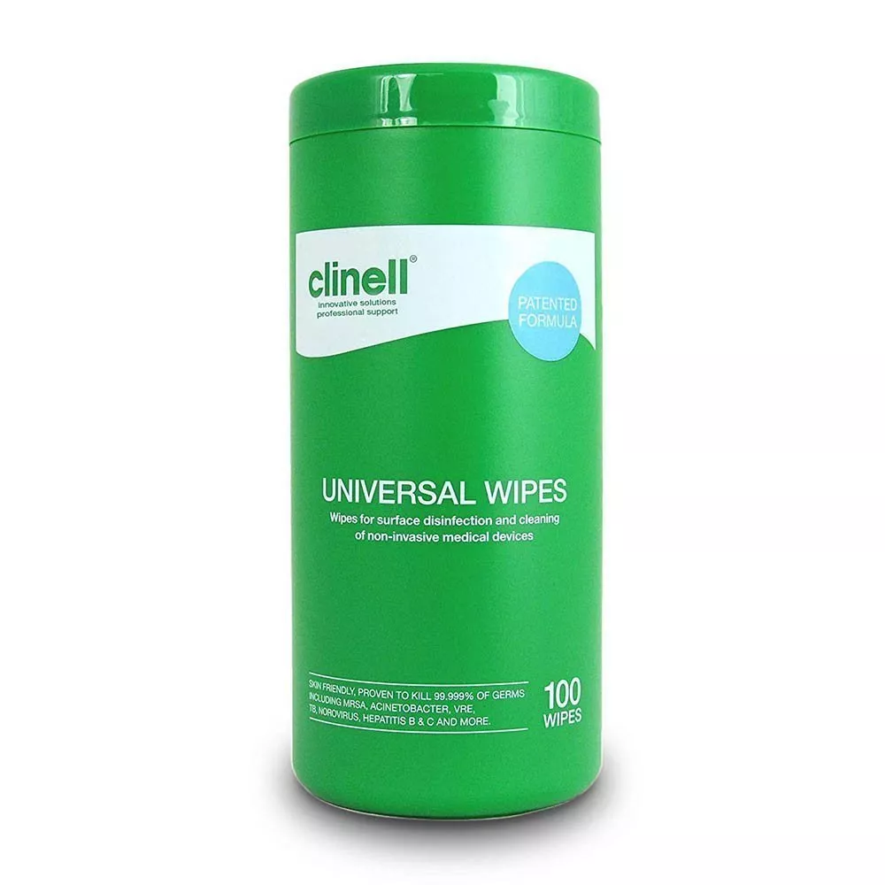 Clinell Universal tub 100, lavete dezinfectante