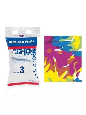 Fasa de imobilizare din rasina Delta-Cast Prints  Pastel 7.5cm x 3.6m, [],pharmazone.ro