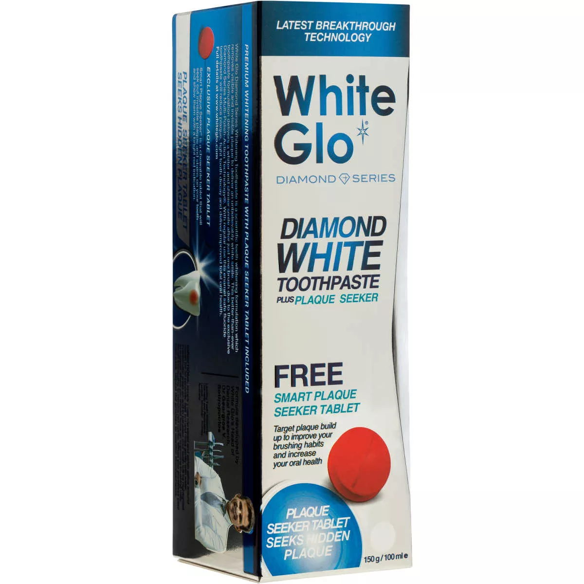 Pasta de dinti White Glo Diamond White, [],pharmazone.ro