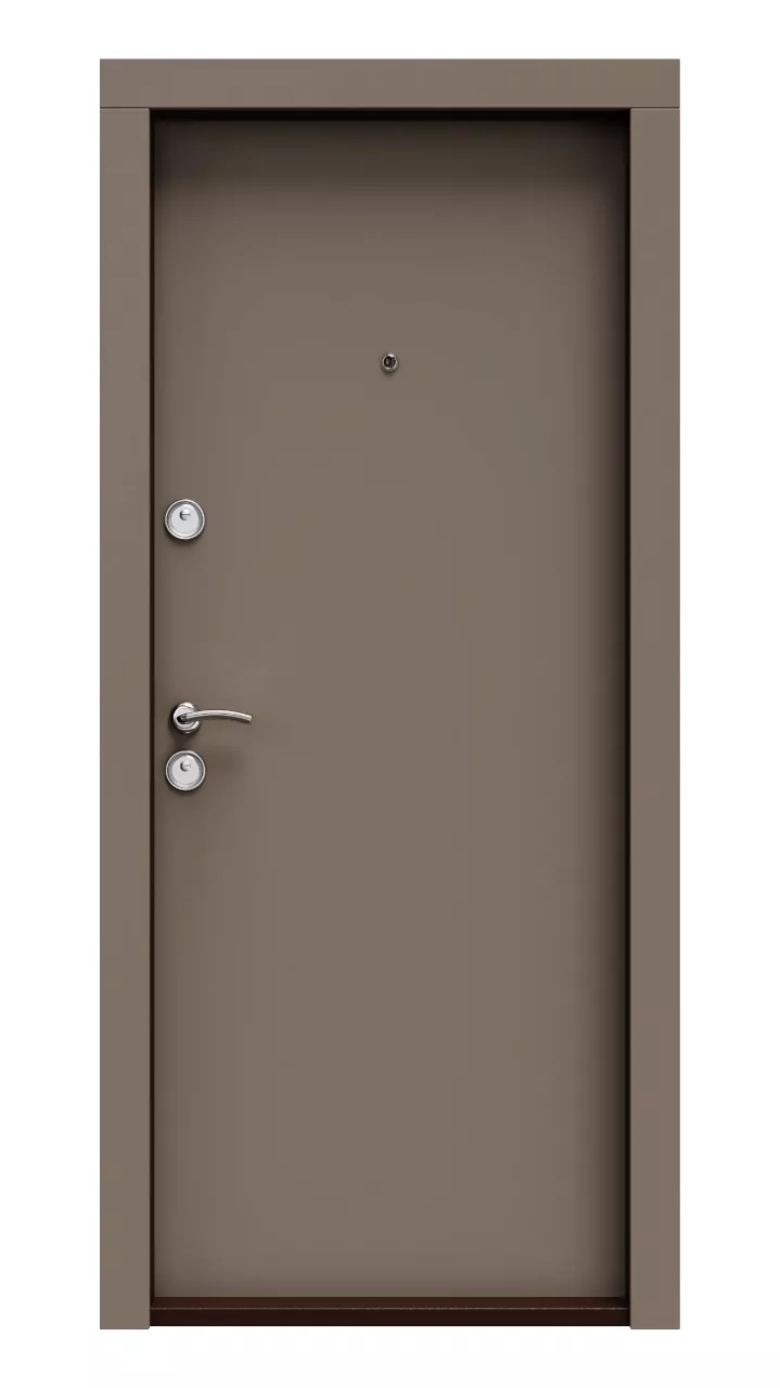 Usa metalica intrare in apartament PRO ,broasca si yalla suplimentara butuc cheie amprenta  , clasa 4 antiefractie , izolatie fonica 40 decibeli , culoare Soft Touch    880x2020 mm , 70 kg , stanga 1, [],totuldespreusi.ro
