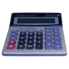 Calculator 12 dgt , 15*19 cm, front metalic EVOffice 1200V