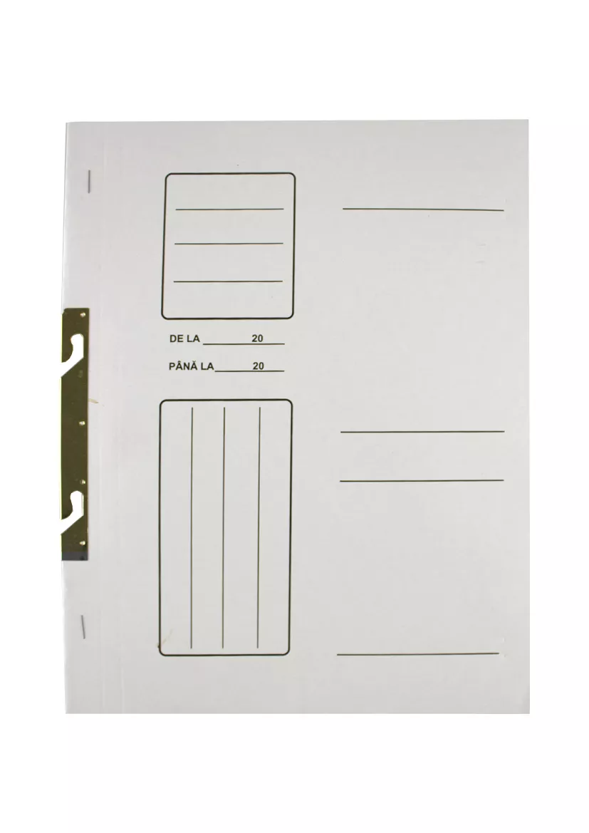 Dosar incopciat 1/1 carton duplex ,230 gr/mp EVOffice