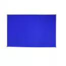Panou din material textil albastru 2 fete cu rama din aluminiu EVOffice 90*120cm