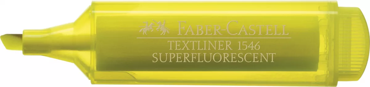 TEXTMARKER GALBEN SUPERFLUORESCENT 1546 FABER-CASTELL