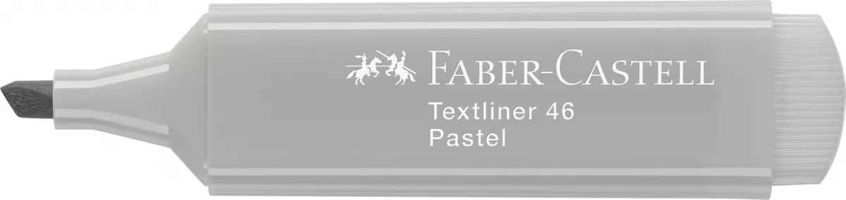TEXTMARKER GRI PASTEL 1546 FABER-CASTELL