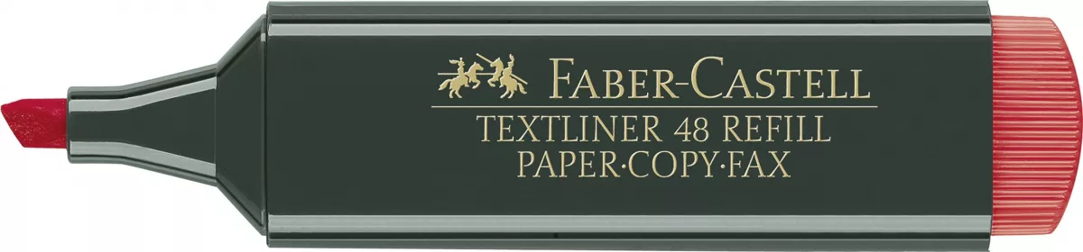 TEXTMARKER ROSU 1548 FABER-CASTELL