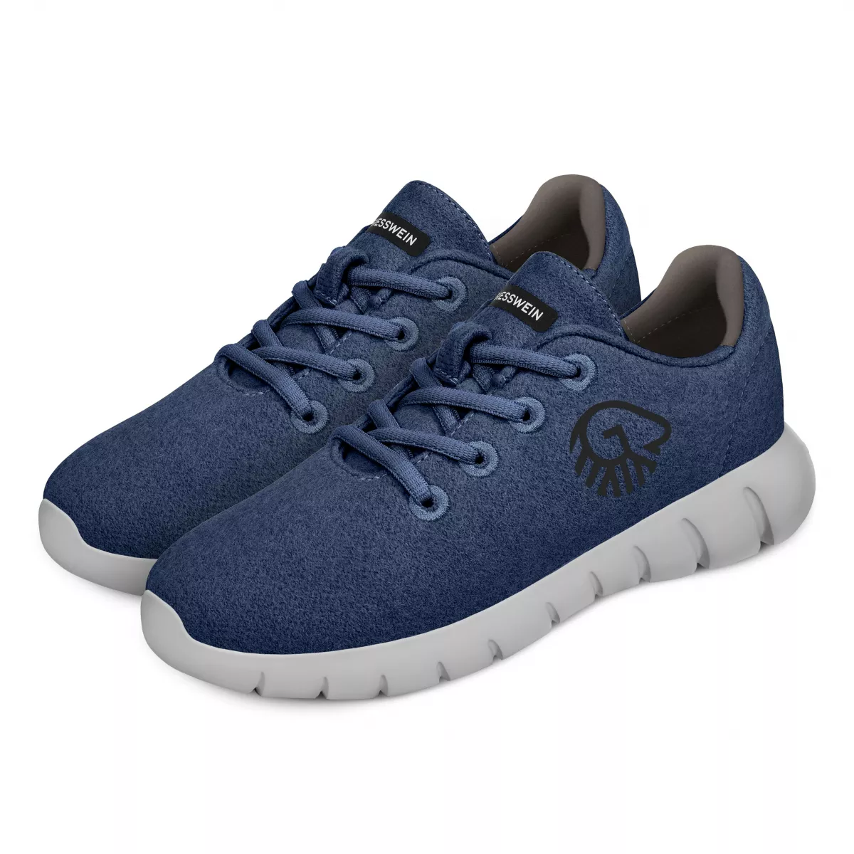 Pantofi barbati Merino Runners, ocean blue 43