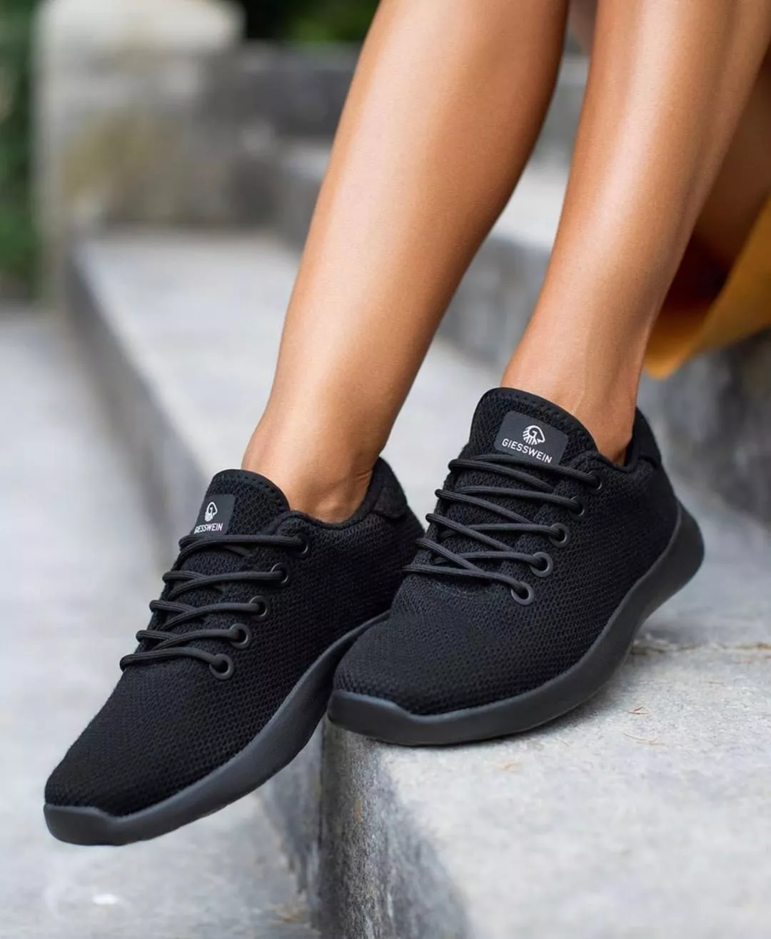Pantofi dama Merino Runners KNIT, negru 36 