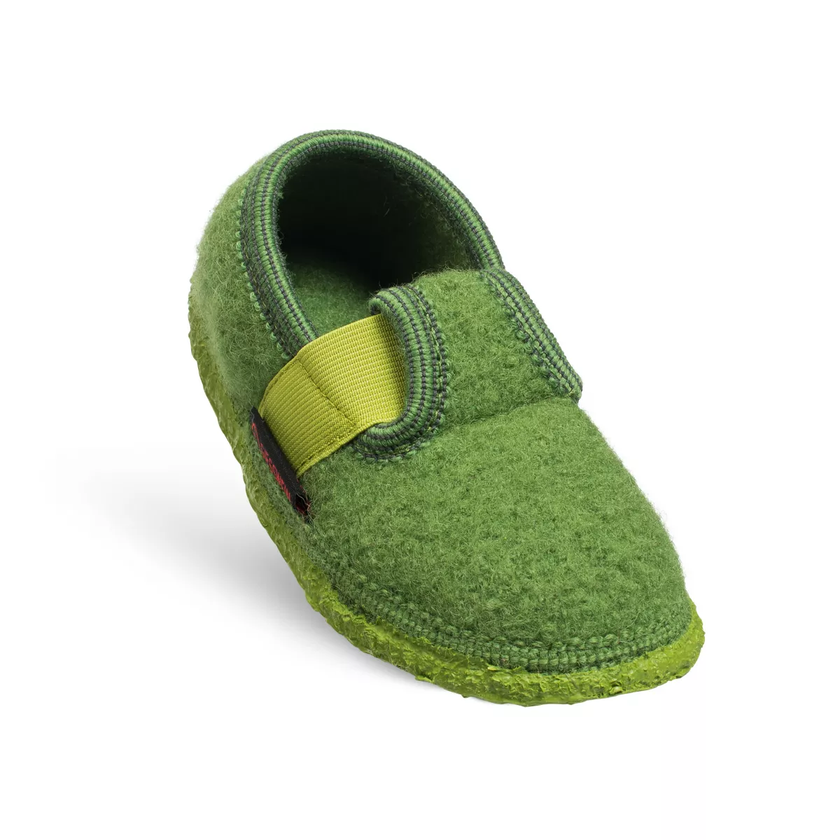 Papuci de casa Turnberg, din lana, unisex, verde 24