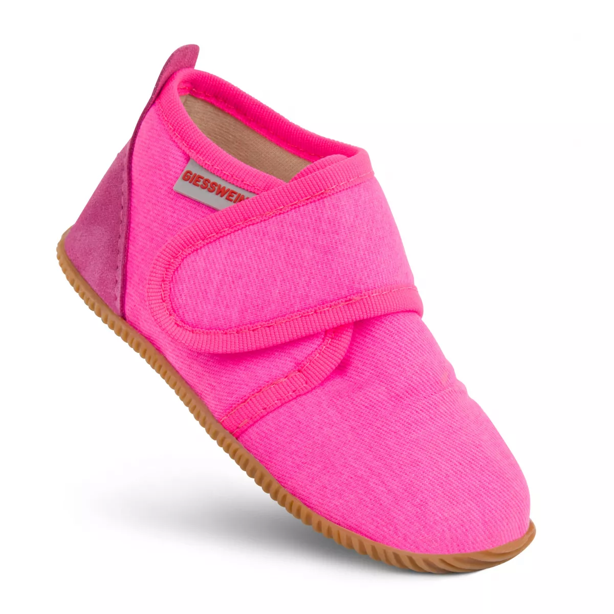 Papuci de casa pentru copii, model Strass, roz 18