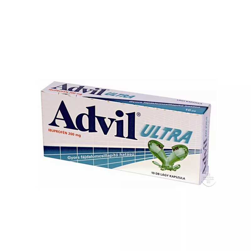 Advil Ultra 200mg, 10 Capsule Moi
