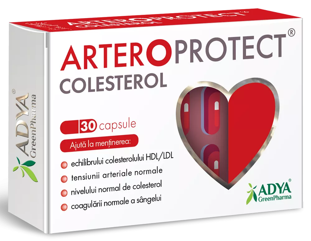Arteroprotect Colesterol, 30 capsule