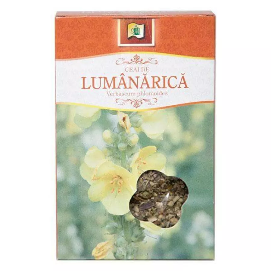 Ceai Lumanarica, 50 g, Stef Mar