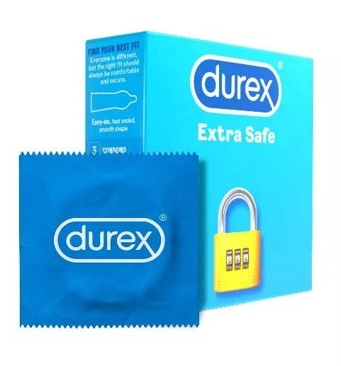 Prezervative Durex Extra Safe 3 buc 
