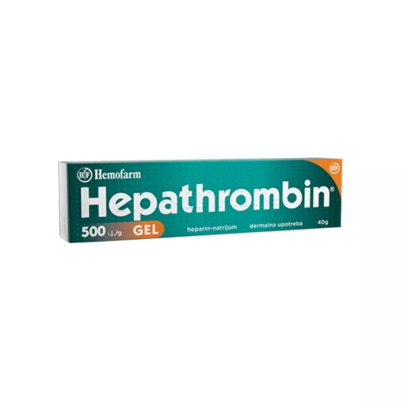 HEPATHROMBIN 50000UI GEL 40G HEMOFARM
