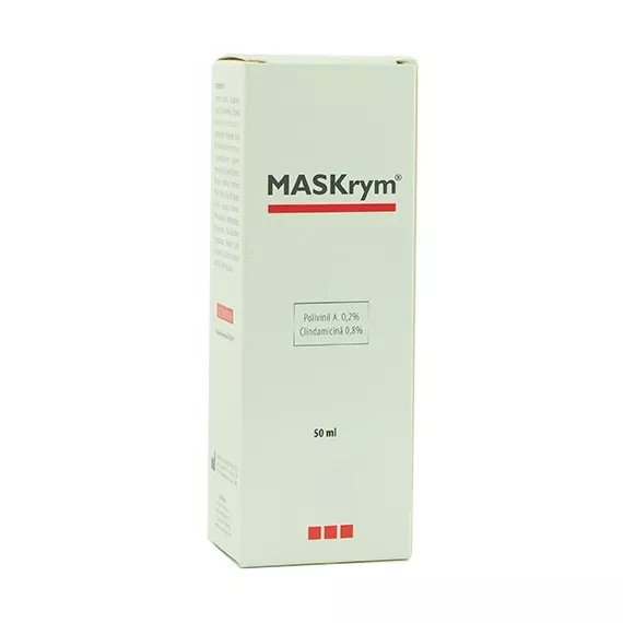 Mask Rym Emulsie pentru Tratamentul Acneei Inflamatorii si Foliculitei, 50 ml, Solartium Group