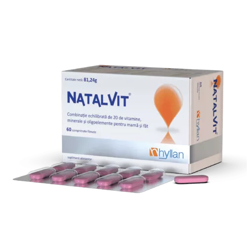 Natalvit  60 Comprimate