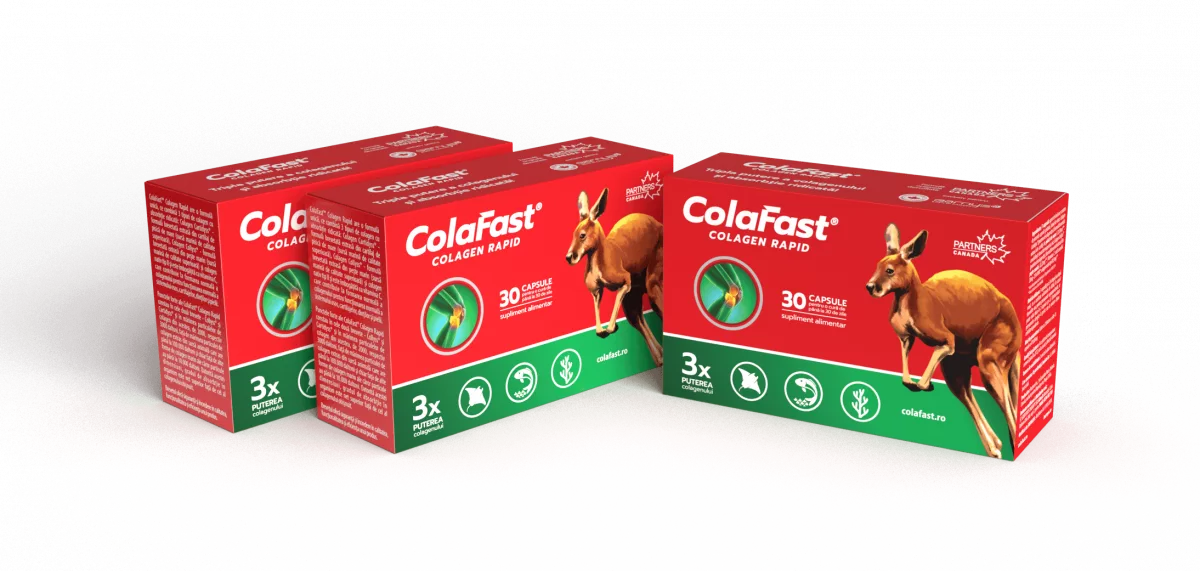 Colafast Colagen Rapid, 30 Capsule 2+1 Cadou, Good Days Therapy