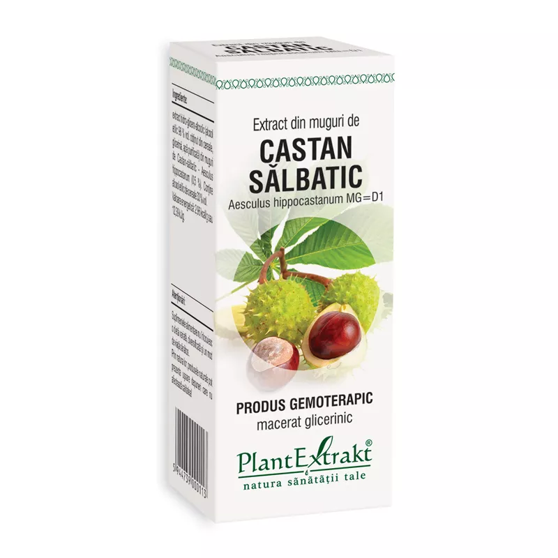 Extract din Muguri de Castan Salbatic, 50 ml, Plant Extrakt
