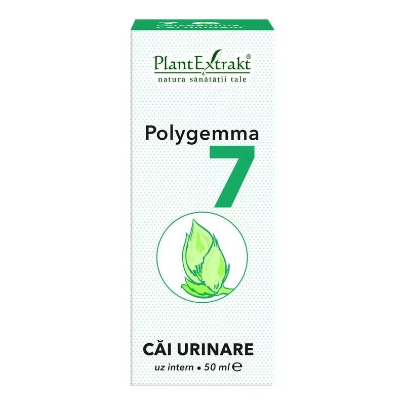 Polygemma 7 Cai Urinare, 50 ml, Plant Extrakt