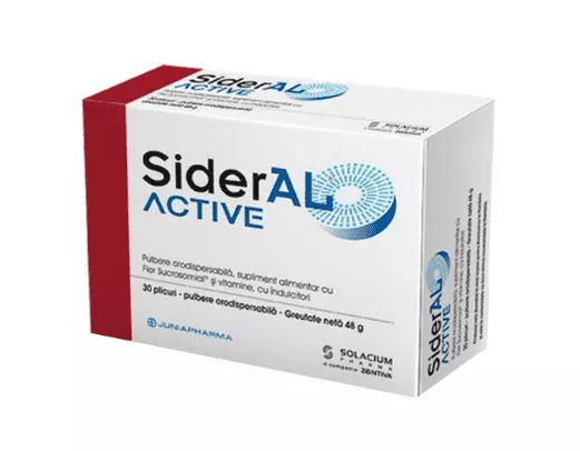 Sideral active ,30 plic orodispersabile