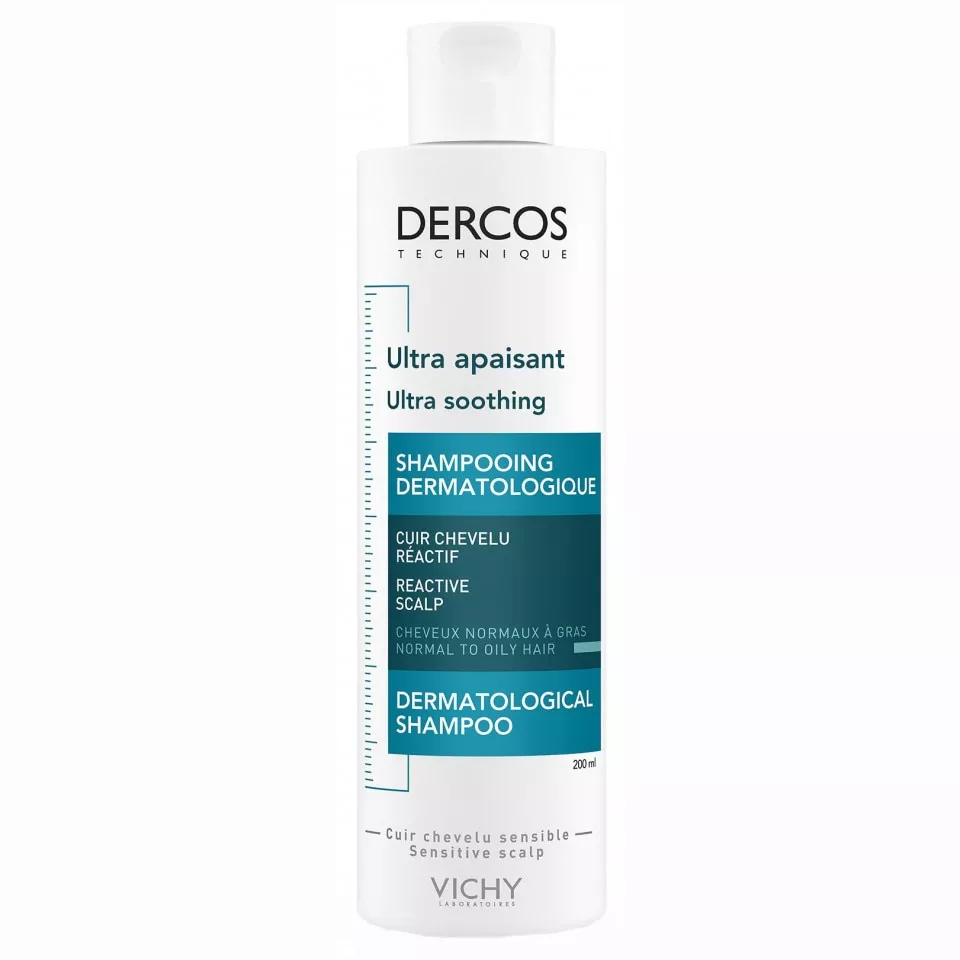 Vichy  Dercos Sampon Ultra Calmant Par Gras 200 ml, 9070123
