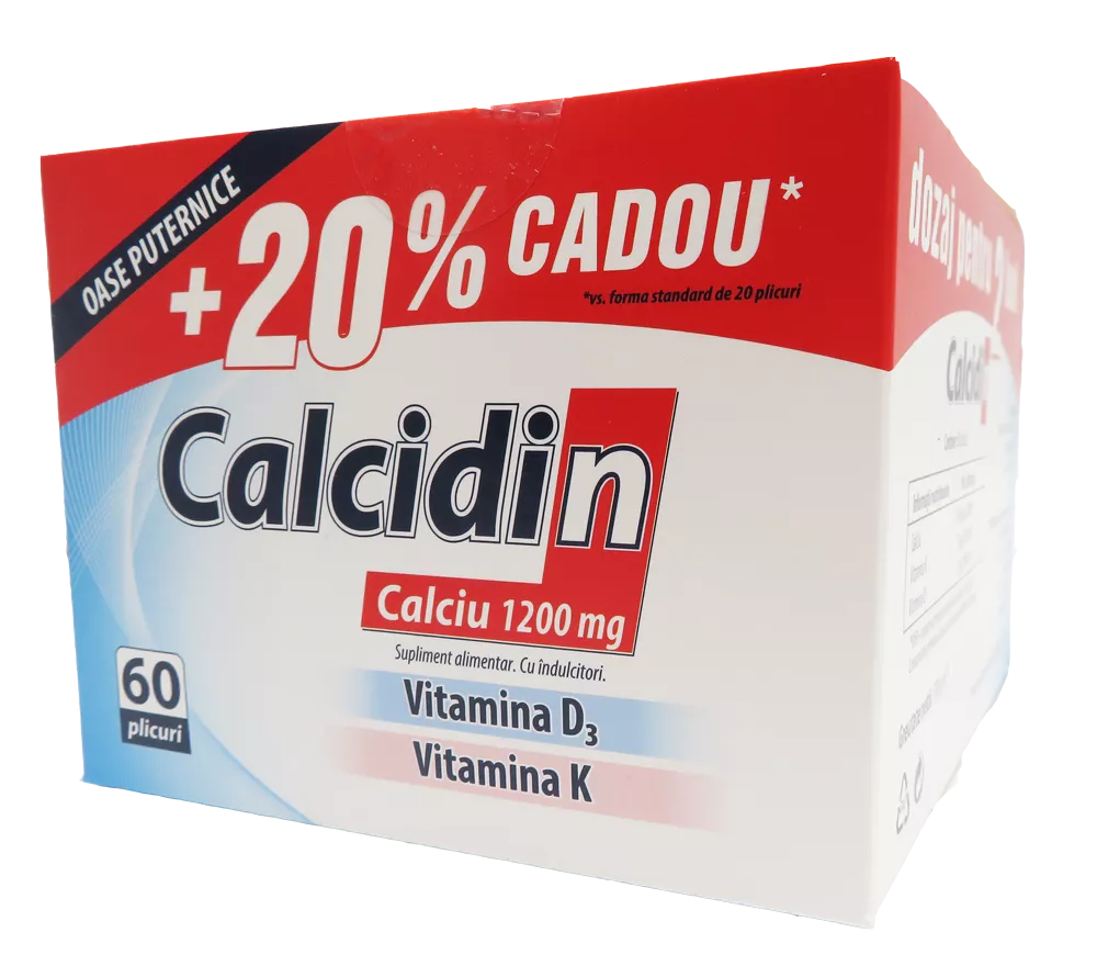 ZDROVIT CALCIDIN*60 PLICURI- PROMO
