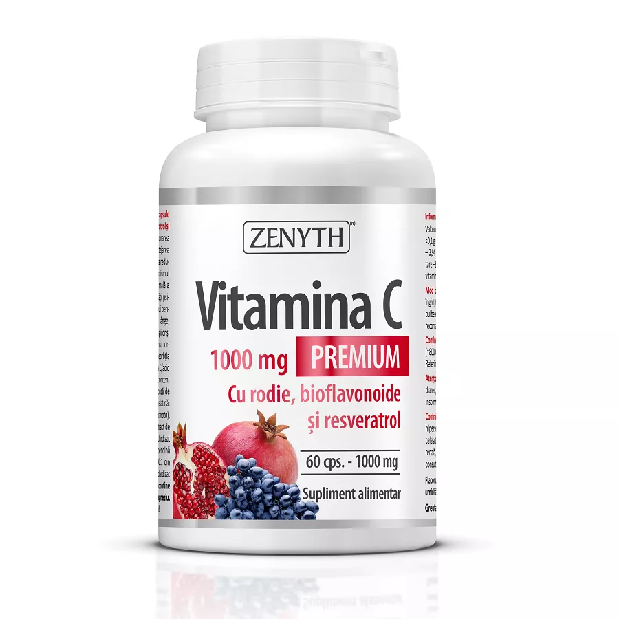 Zenyth Vitamina C Rodie Premium 1000 mg