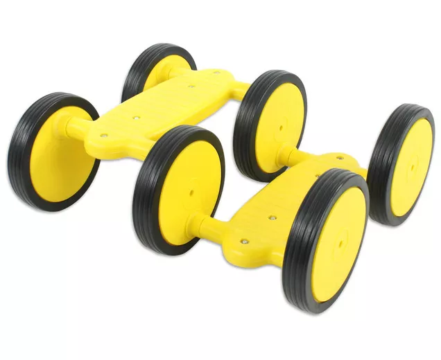 Maxi Roller - placa de echilibru și coordonare cu 6 roți pentru copii