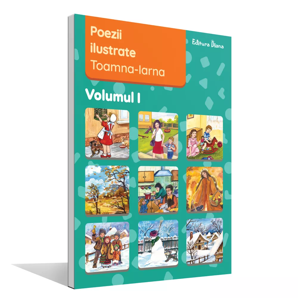 Mapă Poezii ilustrate - Vol I - Toamnă - Iarnă, A4