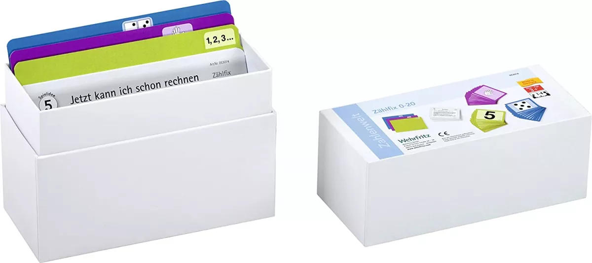 Set de 63 de carduri cu pentru activități matematice - Numere și cantități