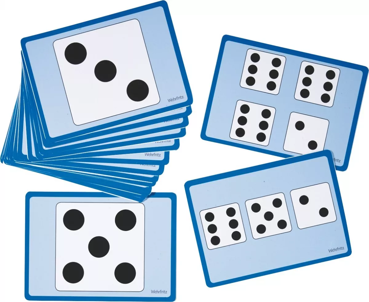 Set de 63 de carduri cu pentru activități matematice - Numere și cantități