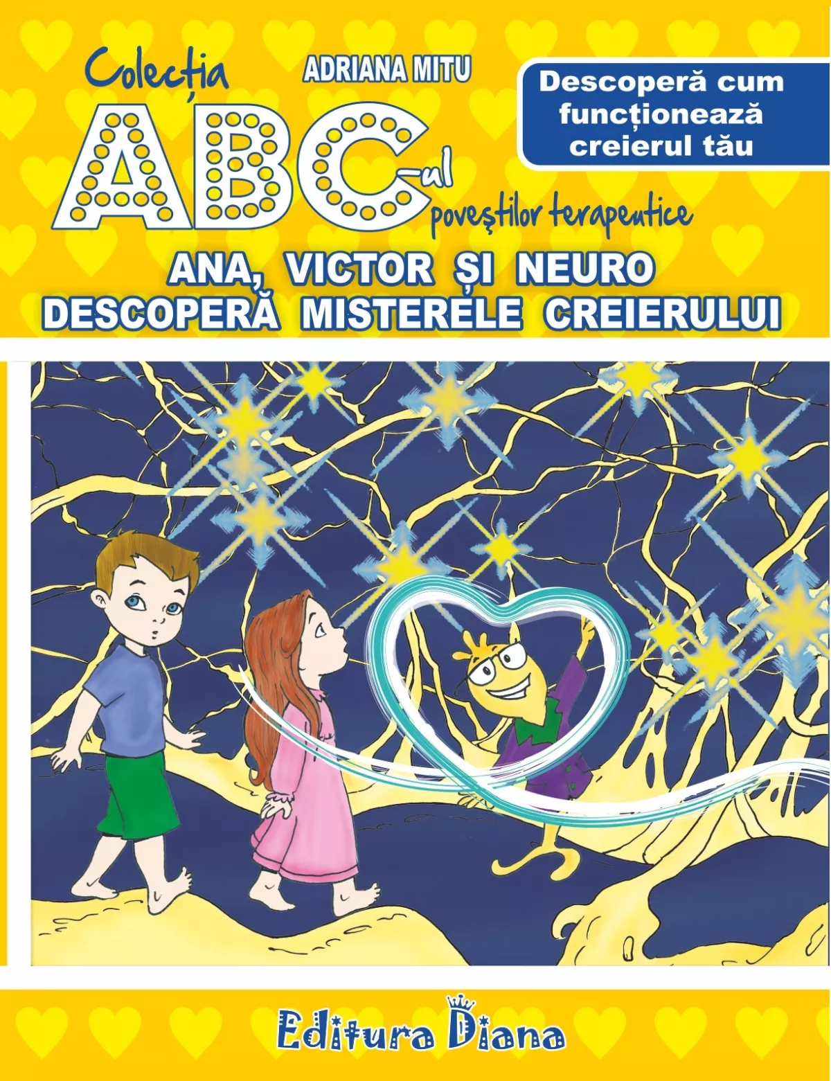 Ana, Victor si Neuro descopera misterele creierului - Descopera cum funcționeaza creierul tau - Set Puzzle + poveste terapeutica