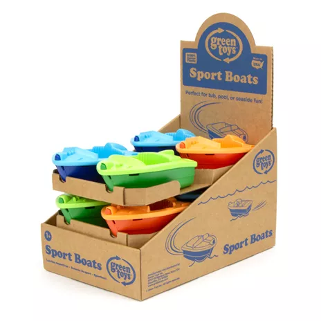 Bărcuță sport colorată din plastic reciclat